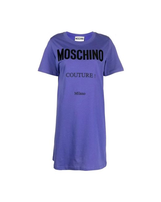 Moschino Blue Short Dresses