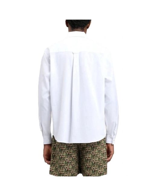 Palm Angels White Casual Shirts for men