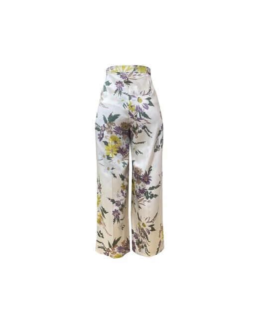 Marella Metallic Wide Trousers