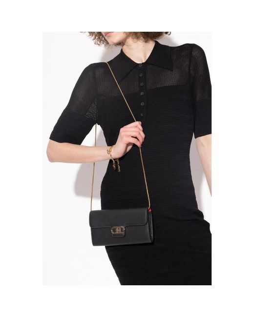 Ferragamo Black Wallets &Amp; Cardholders