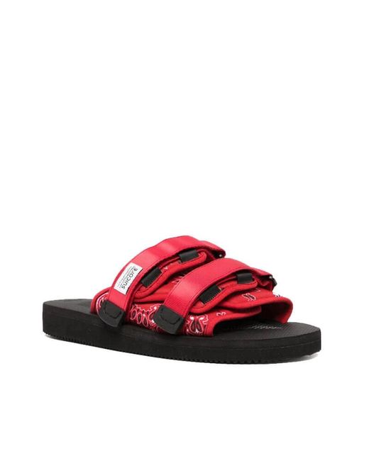 Suicoke Red Flip Flops & Sliders for men