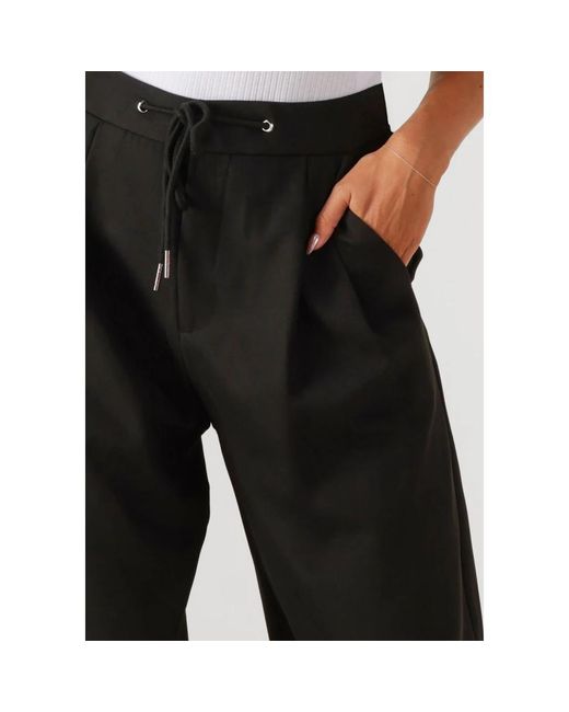 Haute L'Amitié Wide Trousers in het Black