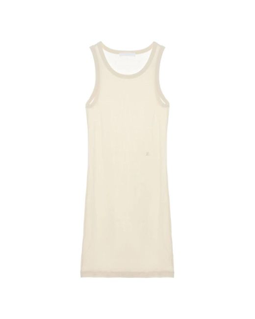 Sleeveless Tops di Helmut Lang in Natural