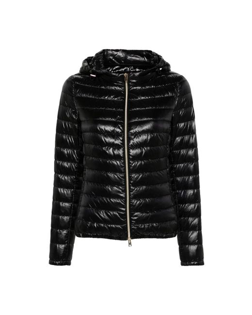Herno Gewatteerd Donsjack in het Black