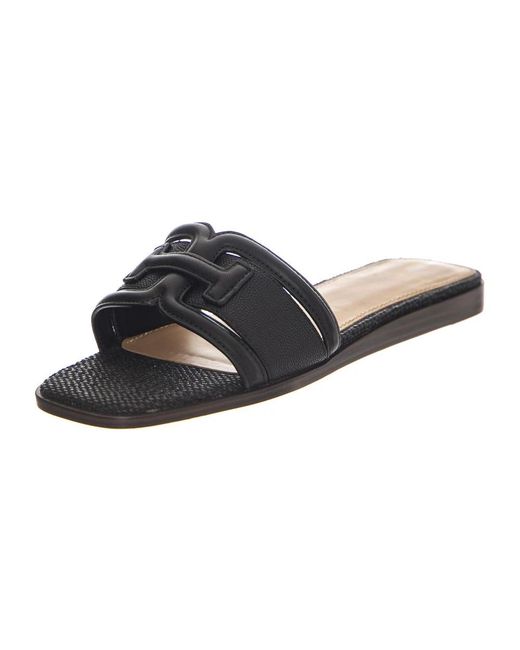 Sam Edelman Black Leather Slider