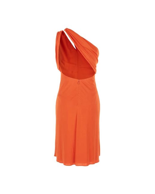 Short Dresses di Versace in Orange
