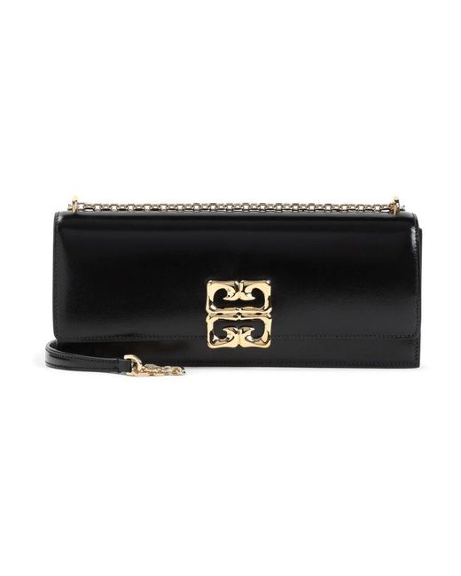 Givenchy Black Schwarze Schultertasche Elegantes Design