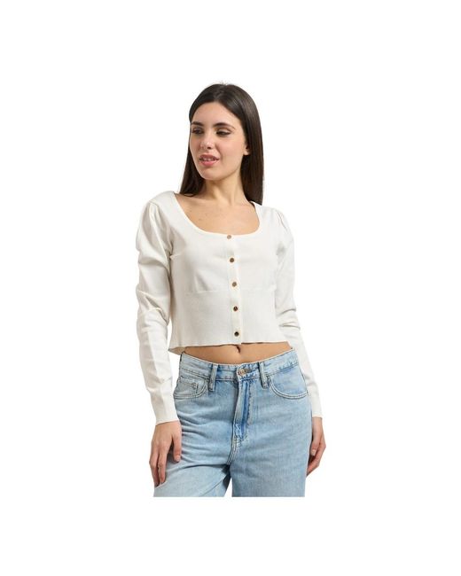 Fracomina White Cardigans