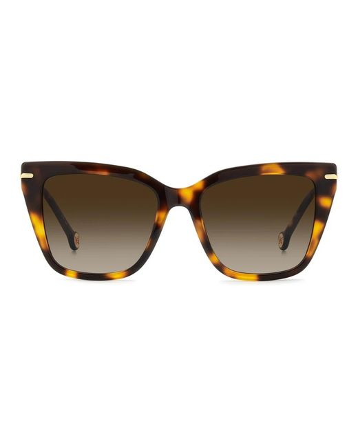 Carolina Herrera Brown Sunglasses