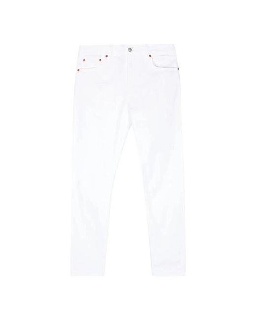 Haikure White Slim-Fit Jeans for men
