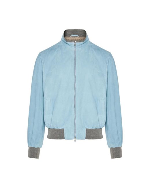 Bomber Jackets Barba Napoli de hombre de color Blue