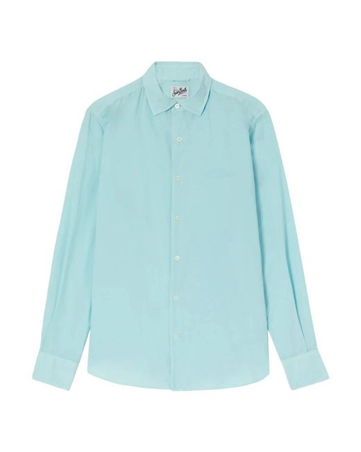 Mc2 Saint Barth Blue Casual Shirts for men