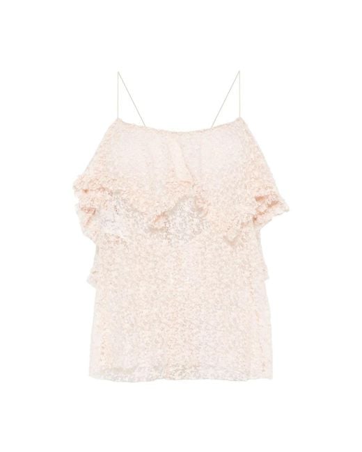 Philosophy Di Lorenzo Serafini Natural Sleeveless Tops