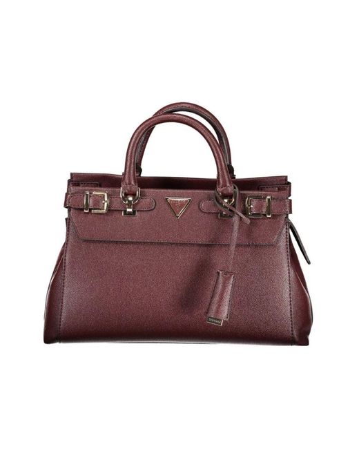 Guess Purple Handbags