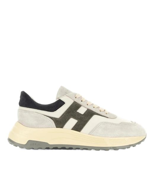 Hogan Natural Sporty Sneakers, ,Off for men