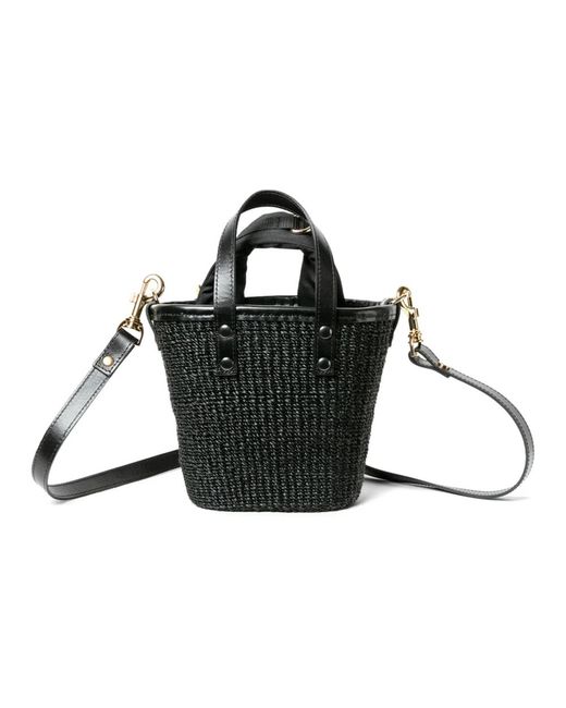 Sacai Black Bucket Bags