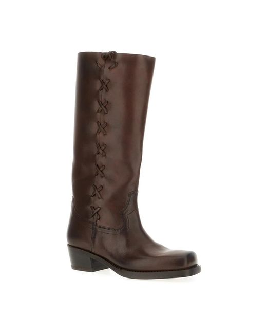 Paris Texas Brown Cowboy Boots