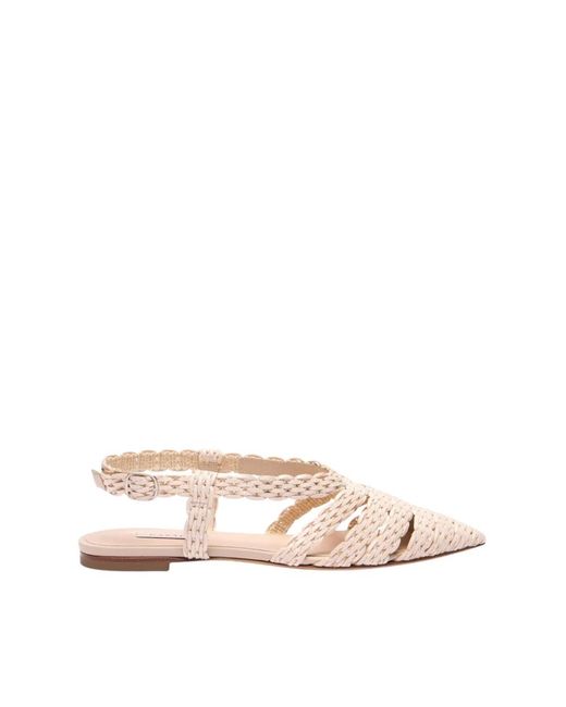 Casadei Pink Avenida Flat Sandal