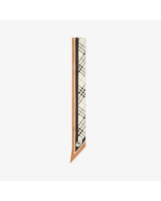Burberry E26 Sjaal in het Metallic