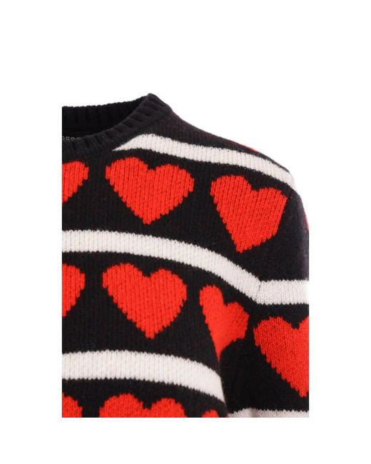 MERYLL ROGGE Red Round-Neck Knitwear