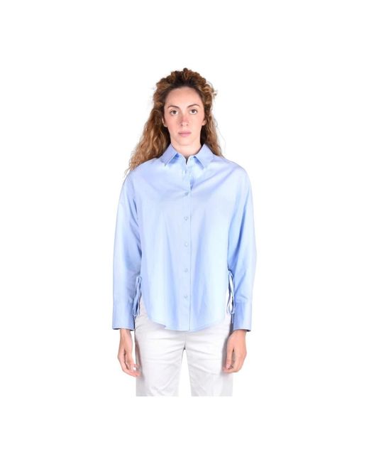 Colección de camisas de algodón Dondup de color Blue