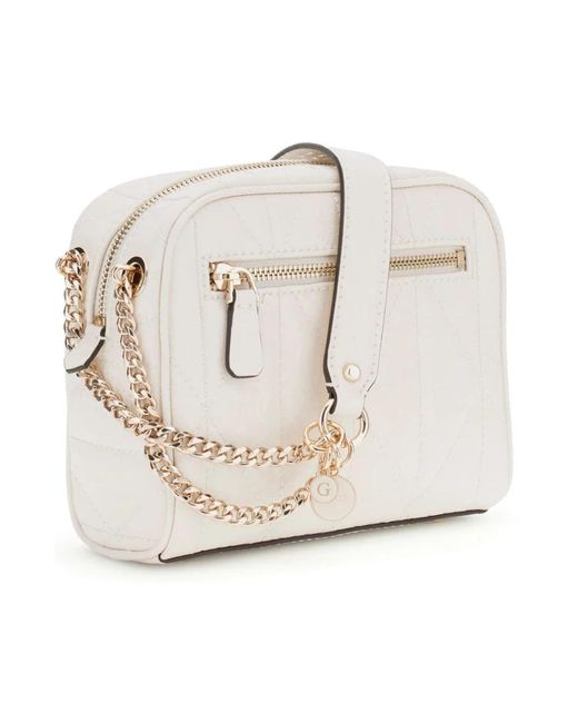 Guess White Cross Body Bags