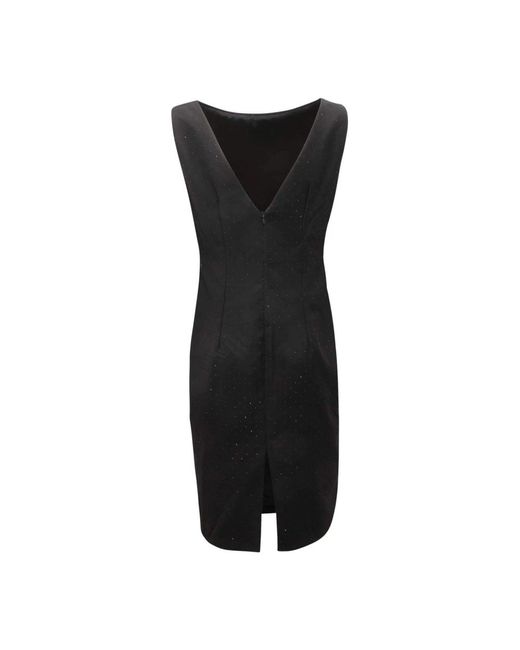 Sandro Ferrone Black Short Dresses