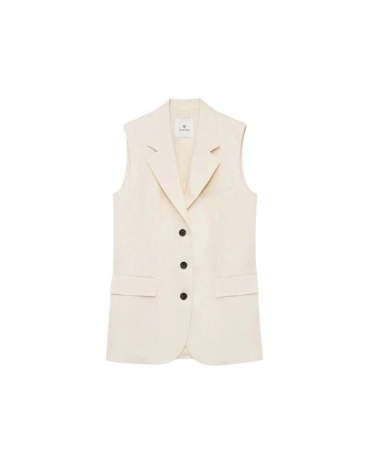 Vests Anine Bing de color Natural