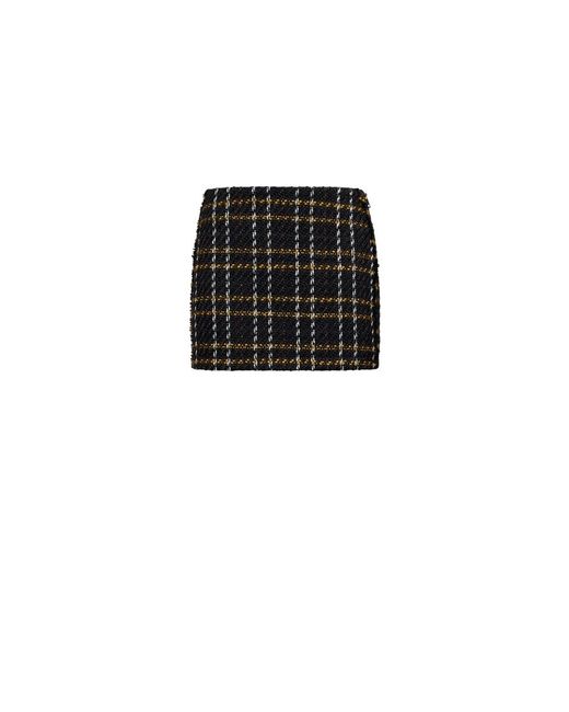 Silvian Heach Mini-Rok Met Ruitmotief in het Black