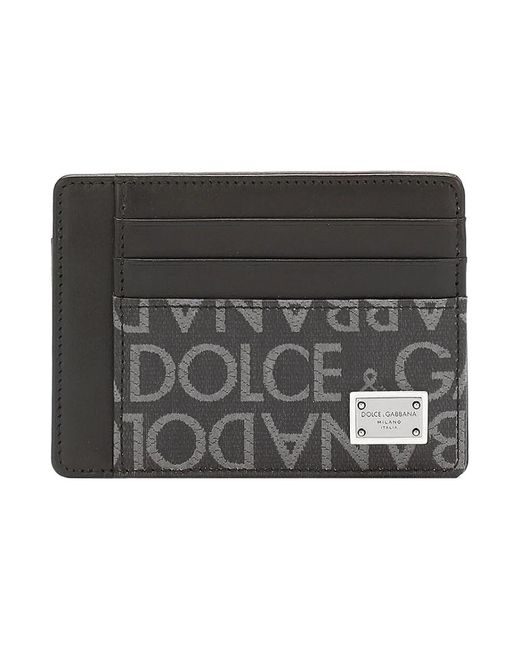 Dolce & Gabbana Black Wallets & Cardholders for men