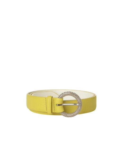 Belts di Orciani in Yellow