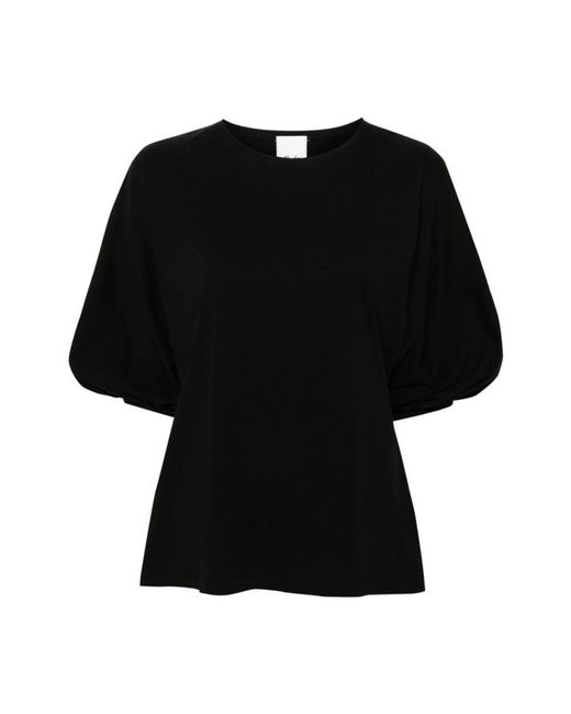 Allude Black Blouses