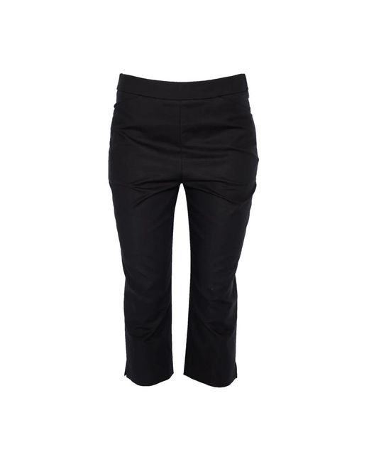 Moschino Black Cropped Trousers
