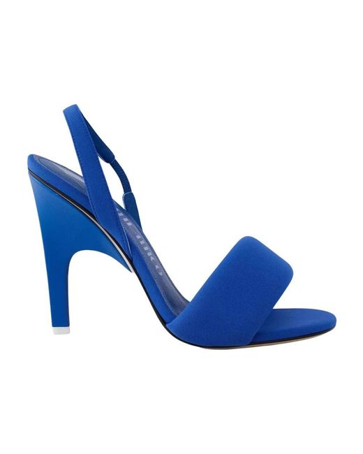 The Attico Blue High Heel Sandals