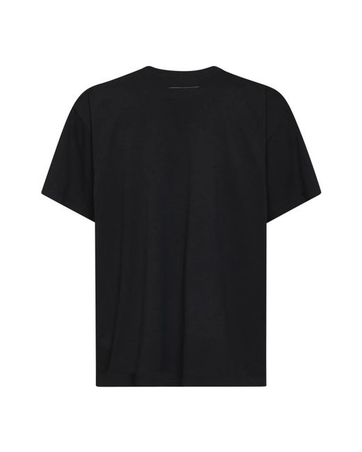 MM6 by Maison Margiela Black T-Shirts for men