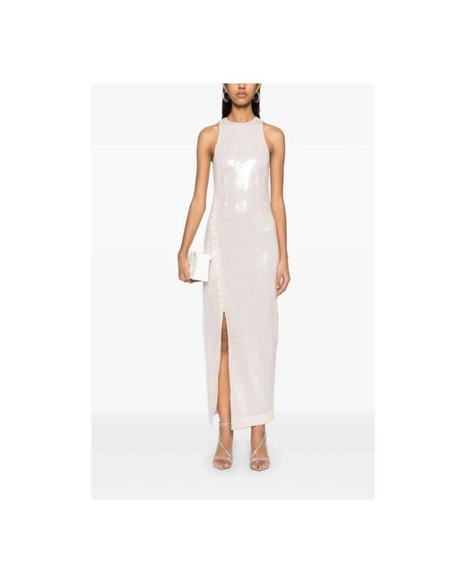 ROTATE BIRGER CHRISTENSEN Maxi Dresses in het White