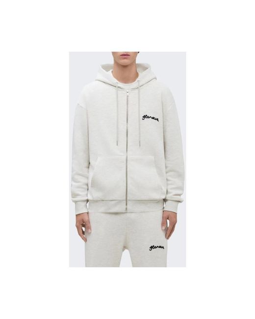 Zip-Throughs flâneur de hombre de color White