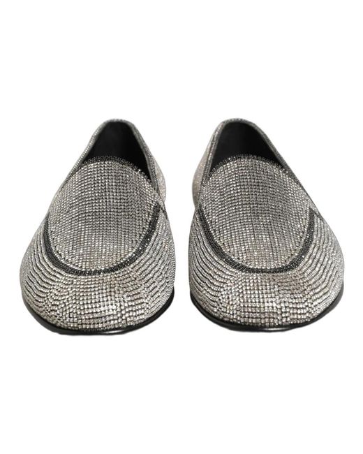 Dolce & Gabbana Gray Loafers for men
