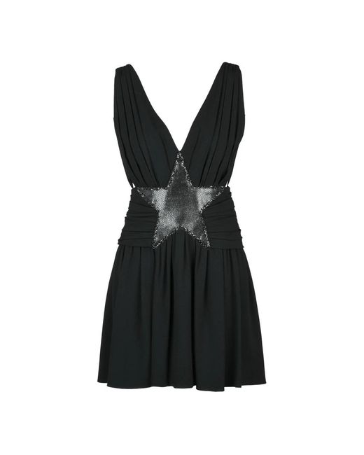 Saint Laurent Black Short Dresses
