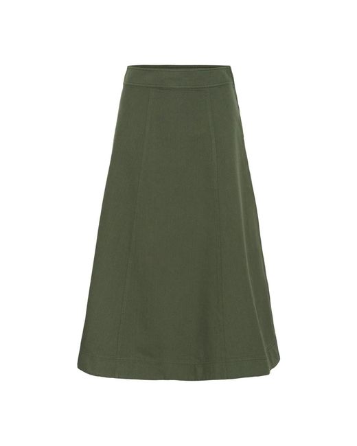 Part Two Midi Rok in het Green
