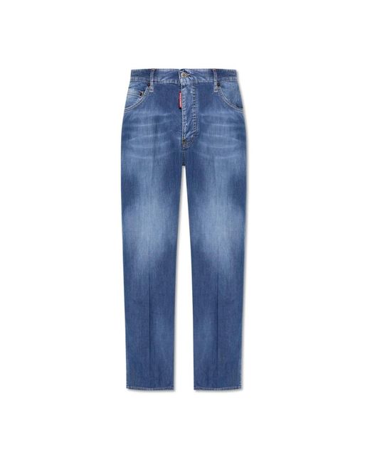DSquared² Jeans ,Blauw ,Denim Jeans 642 Capsule Summer Lovers in het Blue voor heren