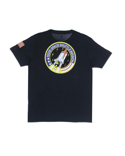 Alpha Industries Blue T-Shirts for men