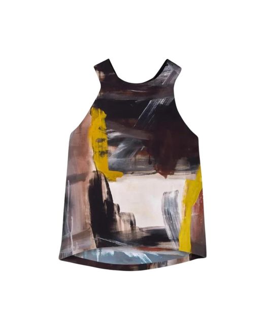 Rrd Blue Sleeveless Tops