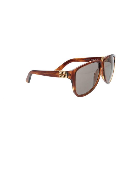 Miu Miu Brown Sunglasses