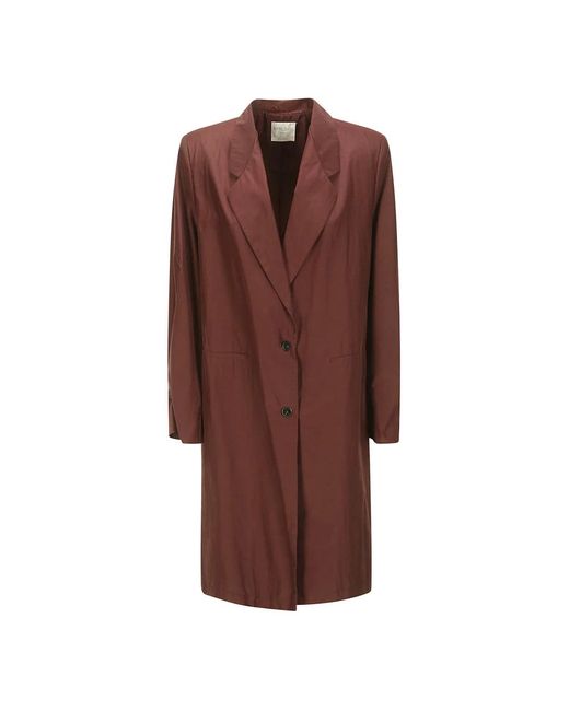 Forte Forte Brown Single-Breasted Coats