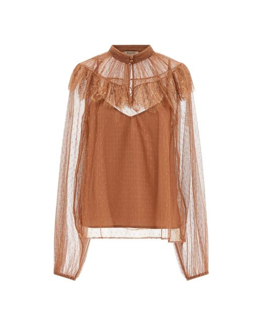 Twinset Brown Blouses