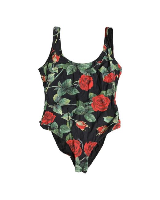 Dolce & Gabbana Green Swimsuits