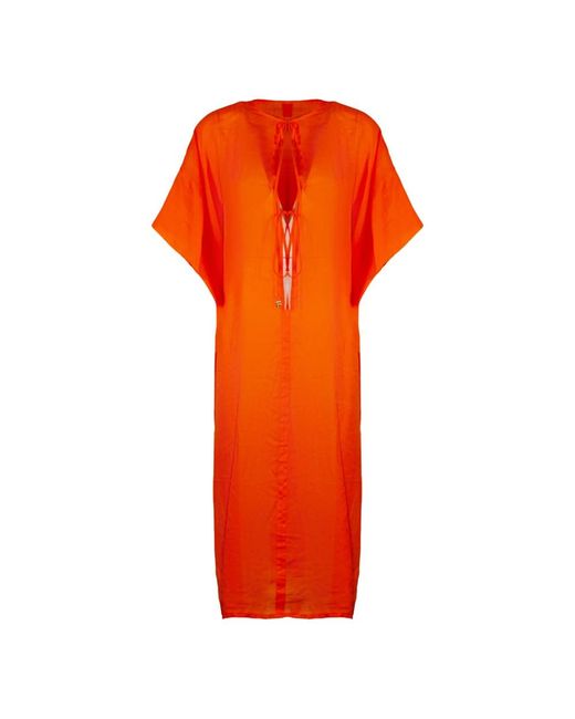Fisico Orange Beachwear