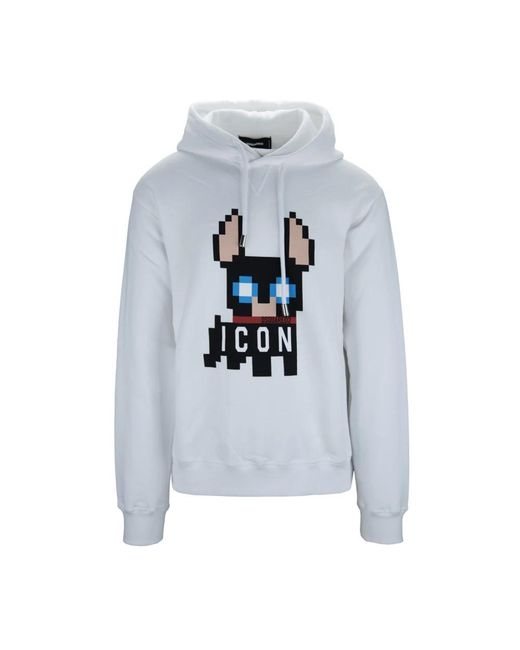 Hoodies DSquared² de hombre de color Blue