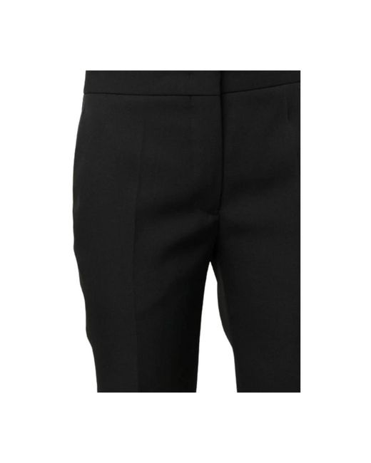 Jil Sander Black Straight Trousers